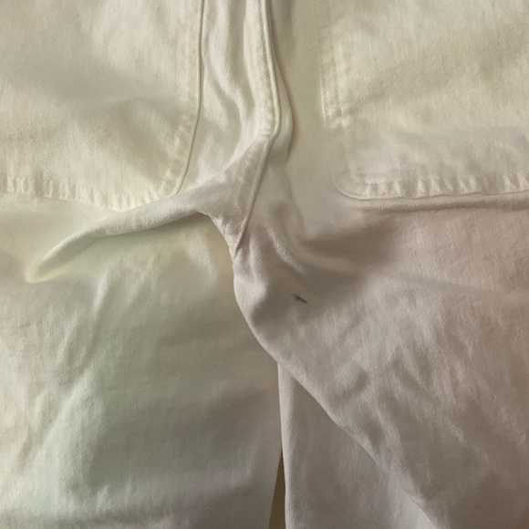 Madewell Flea Market Flare Jeans Pure White Mid Rise Size 25 NWT - Picture 9 of 13